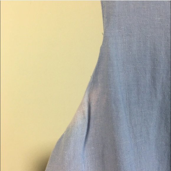 Johnny Was Item light Blue Sleeveless Maxi Dress - Picture 6 of 12